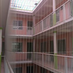 Lưới bảo vệ an toàn ban công trường học