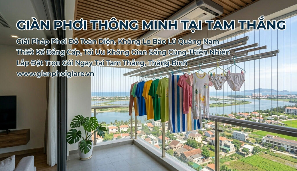 Giàn Phơi Thông Minh Tại Tam Thắng