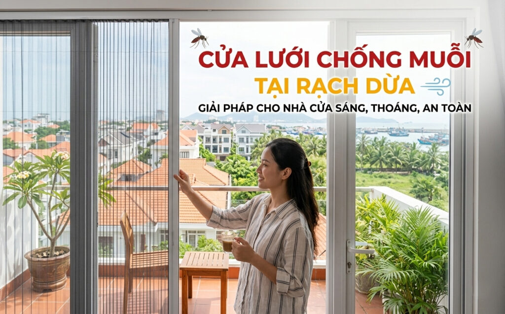Cửa Lưới Chống Muỗi Tại Rạch Dừa