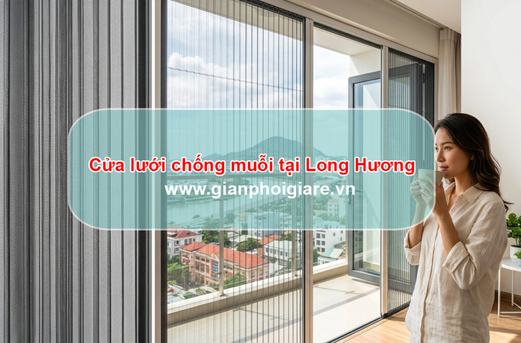 Cửa Lưới Chống Muỗi Tại Long Hương