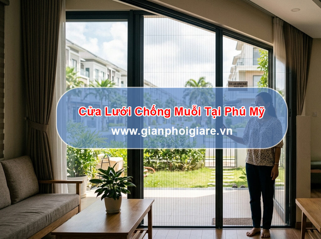 Cửa Lưới Chống Muỗi Tại Phú Mỹ
