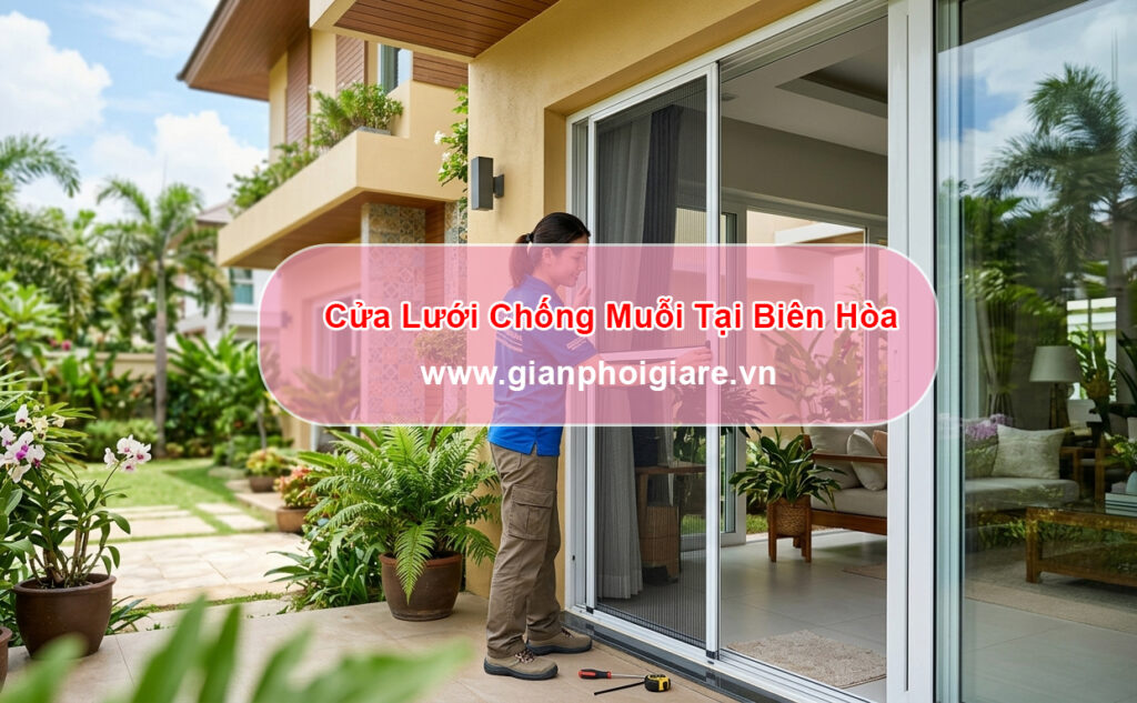 Cửa Lưới Chống Muỗi Tại Biên Hòa