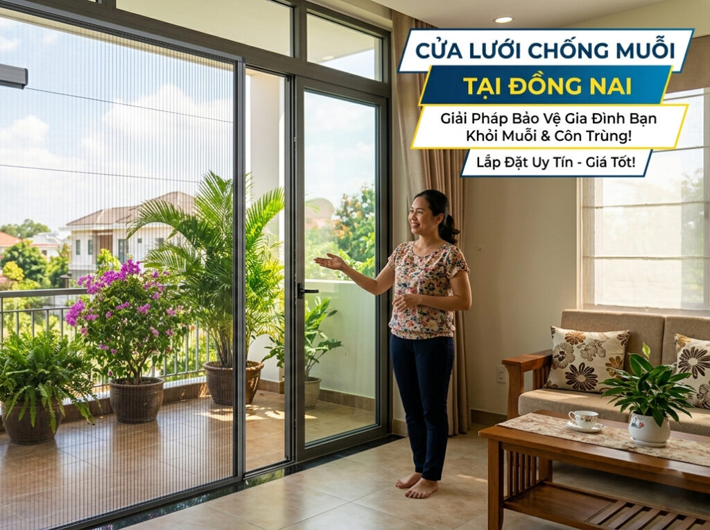 Cửa Lưới Chống Muỗi Tại Đồng Nai