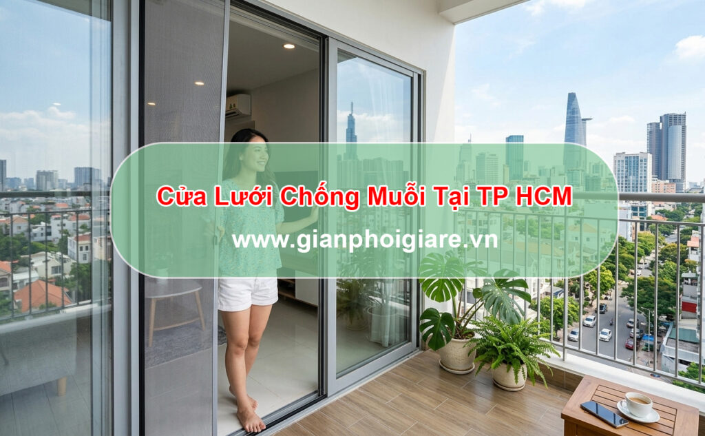 Cửa Lưới Chống Muỗi Tại TP HCM