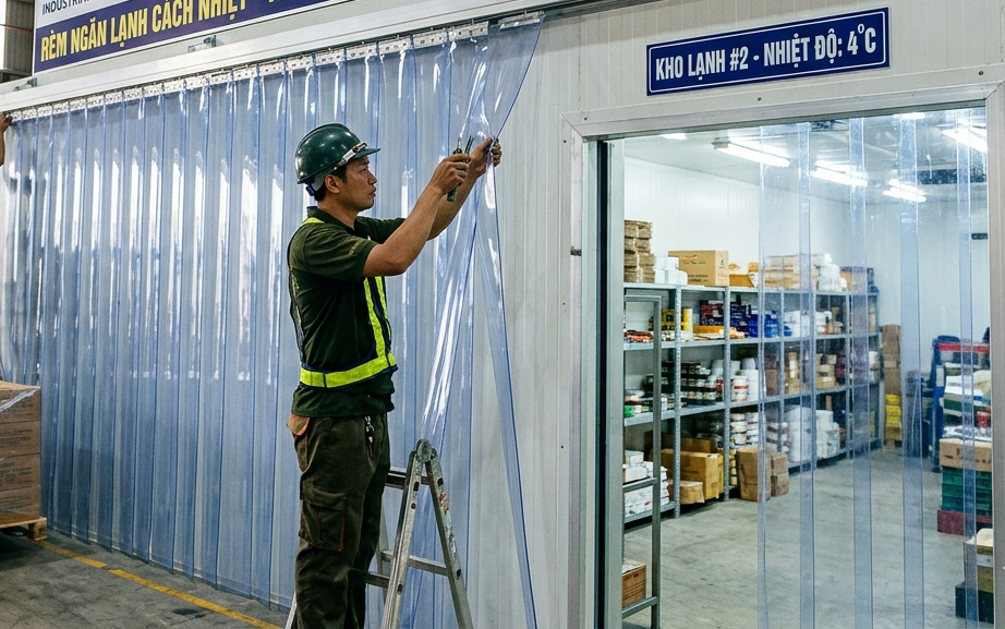 Rèm Ngăn Lạnh Tại Phú Mỹ