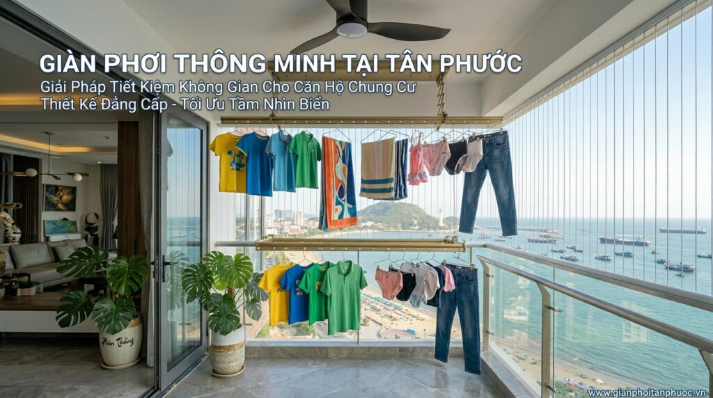 Giàn Phơi Thông Minh Tại Tân Phước